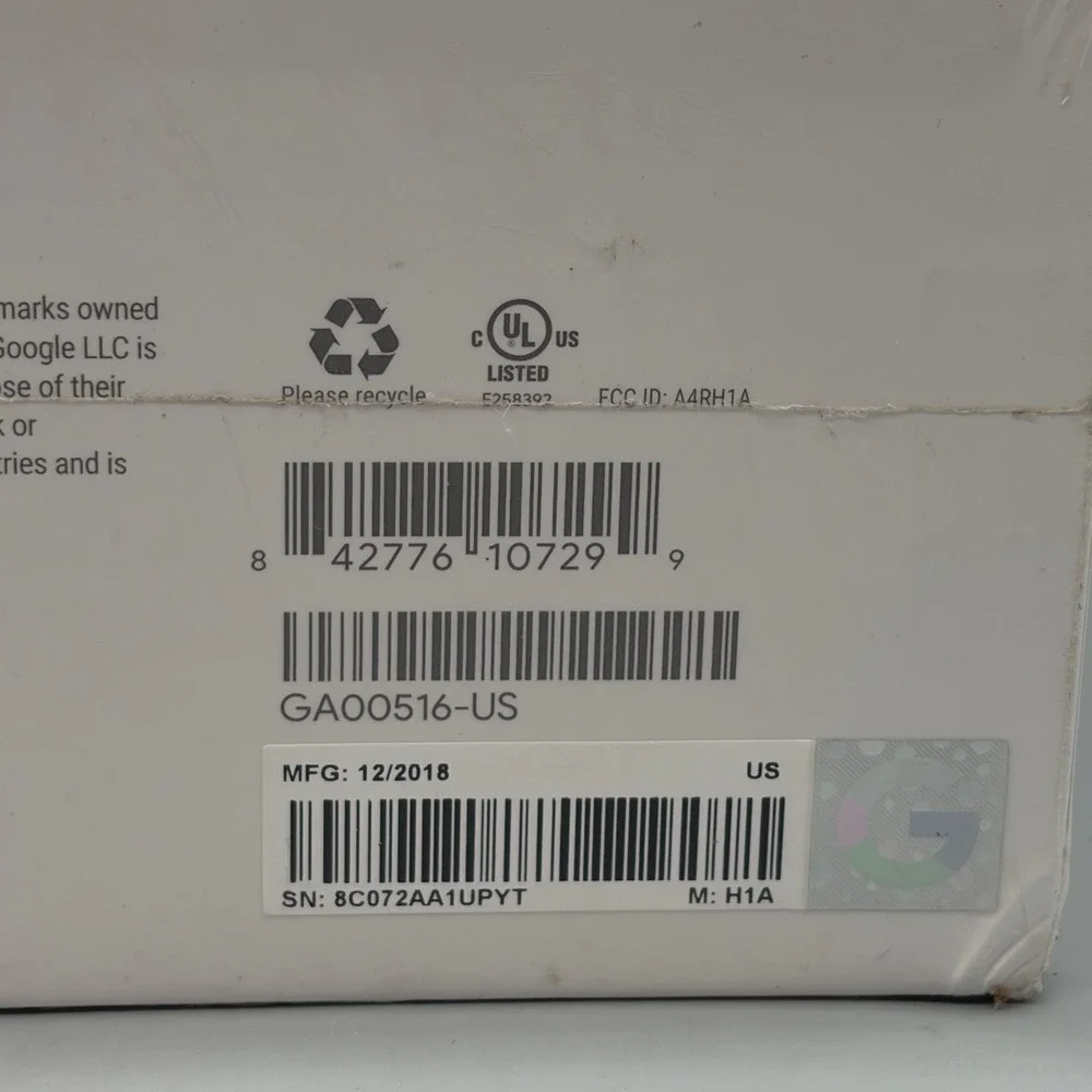 google factory sealed